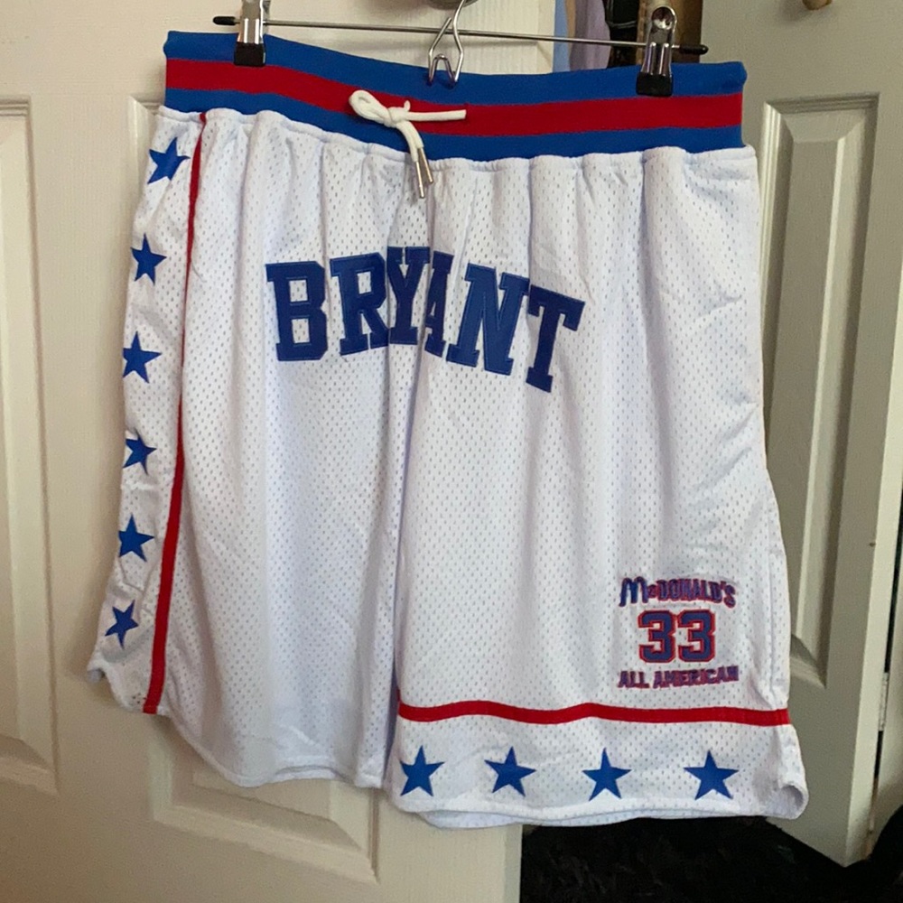SOLD ON MERC- Kobe Bryant throwback HS shorts - Picture 1 of 7